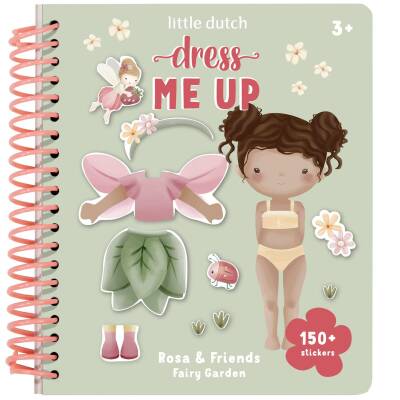 Little Dutch: Stickerbuch Dress Me Up Rosa Fairy