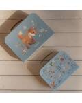Little Dutch: Pappkoffer in blau mit Motiv 2 Stück
