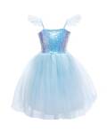 Eiskönigin Kleid 5-6 Jahre Great Pretenders