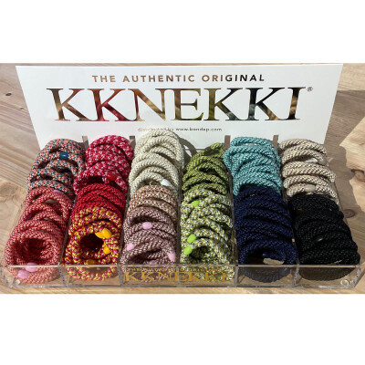 Kknekki Haargummi Original Neonrot-Rot