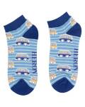 Mr Heron: Bambus Sneaker Socken Herren Camper denim