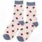 Miss Sparrow: Bambus Socken Damen Marienkäfer rosa