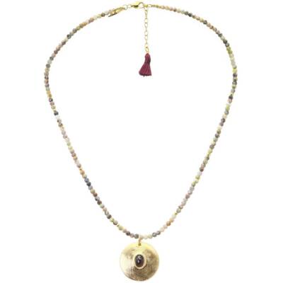 Fineline: Halskette Naomi Rhodocrosite 40cm