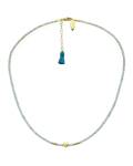 Fineline: Halskette Wanda Amazonit-Herz 40cm