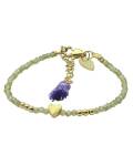 Fineline: Armband Wanda Peridot-Herz