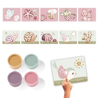 Little Dutch: Fingerstempel Malset Fairy Garden
