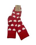 Jess&Lou: Socken zum Kuscheln rot mit Herz