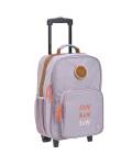 Lässig: Trolley für Kinder Little Gang lila