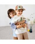 Lässig: Base Cap Kinder Happy light Khaki/Caramel 1-2 Jahre
