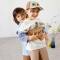 Lässig: Base Cap Kinder Happy light Khaki/Caramel 1-2 Jahre