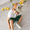 Lässig: Base Cap Kinder Happy light Khaki/Caramel 2-6 Jahre
