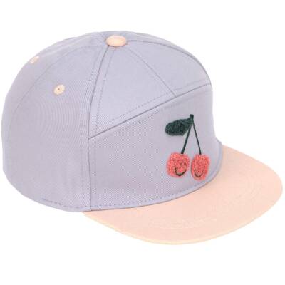 Lässig: Skater Cap Kinder Cherry lila/peach 2-6 Jahre