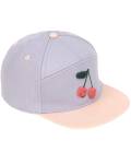 Lässig: Skater Cap Kinder Cherry lila/peach 2-6 Jahre