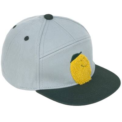 Lässig: Skater Cap Kinder Lemon light blue-darkgreen 2-6 Jahre