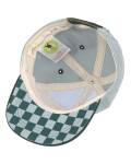 Lässig: Skater Cap Kinder Lemon light blue-darkgreen 2-6 Jahre
