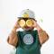 Lässig: Skater Cap Kinder Lemon light blue-darkgreen 2-6 Jahre