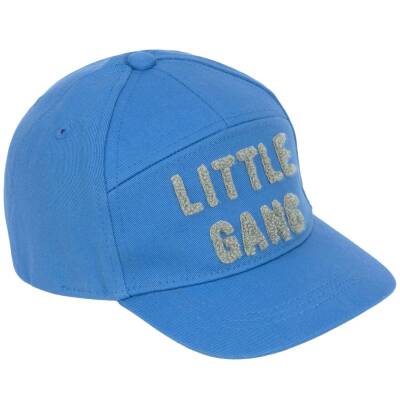 Lässig: Base Cap Kinder Happy Little Gang blau
