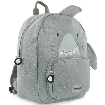 Trixie: Rucksack für Kinder Shark grau