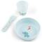Done by Deer: Geschirr Set Foodie First Meal blau 3er