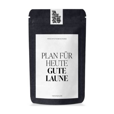 Tateetata: Früchtetee 15g Plan für heute Black&White