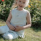 Little Dutch: Ärmellose Bluse Fairy mint 86