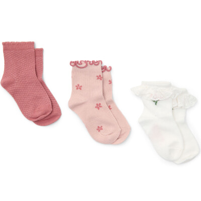 Little Dutch: Kinder Socken 3Paar Fairy Garden 20/22 - 1-2J
