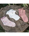 Little Dutch: Kinder Socken 3Paar Fairy Garden 23/26 - 3-4J