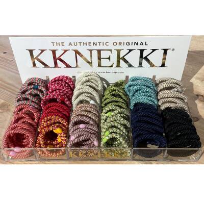 Kknekki Haargummi Original Purple-Hellblau Glitter