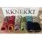 Kknekki Haargummi Original Purple-Hellblau Glitter