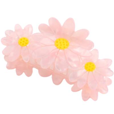 Haarklammer Flowers Daisy rosa