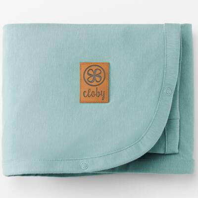 Cloby: Babydecke mit UV-Schutz multifunktional ‪blau