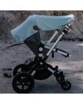Cloby: Babydecke mit UV-Schutz multifunktional ‪blau