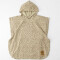 Cloby: Poncho mit UV-Schutz 50+ Leopard Braun für 3-5 Jahre