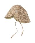Cloby: Sonnenhut Bambus-Bio-BW UV-Schutz Leopard-sand