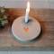 Good old friends: Lichtkreis Herz Betonoptik