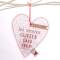Good old friends: Glitzer Herz Zur Hochzeit 8cm