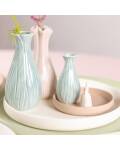 Home Society: Vase in Kelchform aus Porzellan 12,5cm