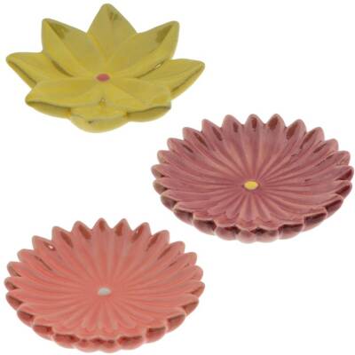 Schale Lotus D 8,9 cm Porzellan Home Society orange