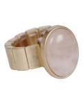 The Moshi: Elastischer Ring Sopia gold rosa