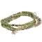 The Moshi: Armband elastisch 4reihig grün Hilma