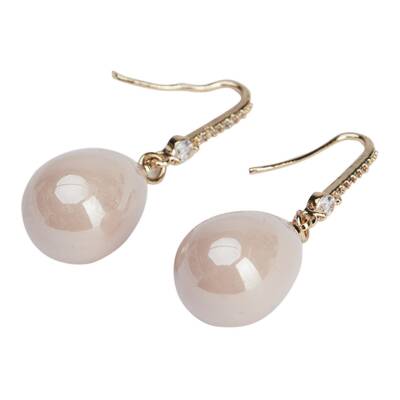 The Moshi: Ohrringe Tropfen rosa