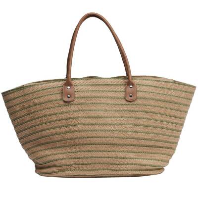 The Moshi: Tasche Ruth grün gestreift