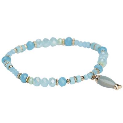 The Moshi: Armband elastisch türkis Lova
