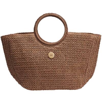 The Moshi: Tasche Natural Pia mit rundem Griff