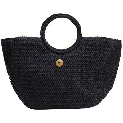 The Moshi: Tasche schwarz Pia mit rundem Griff
