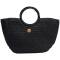 The Moshi: Tasche schwarz Pia mit rundem Griff
