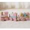 Little Dutch: Zug mit Steck-Formen rosa Fairy Garden