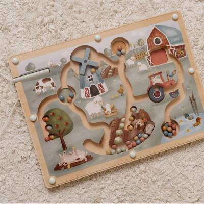 Little Dutch: Magnetisches Labyrinth Little Farm