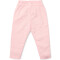 Bequeme Hose in rosa mit aufgestickter Blüte von Little Dutch
