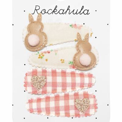 Rockahula: Haarspangen Bunny 4 Stück
